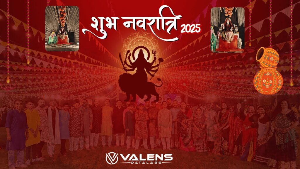 navratri 2025 at valensdatalabs