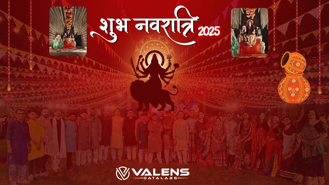 navratri 2025 at valensdatalabs